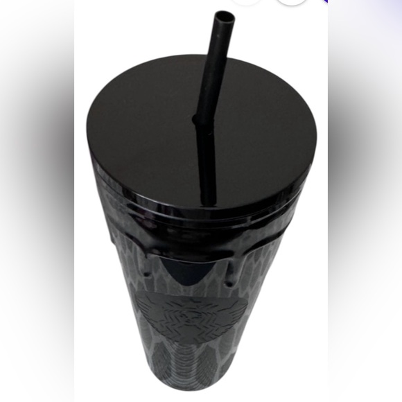 Starbucks Black Slime Cup New 2024 Halloween OOZE High Gloss Tumbler Venti 24oz - Picture 11 of 14